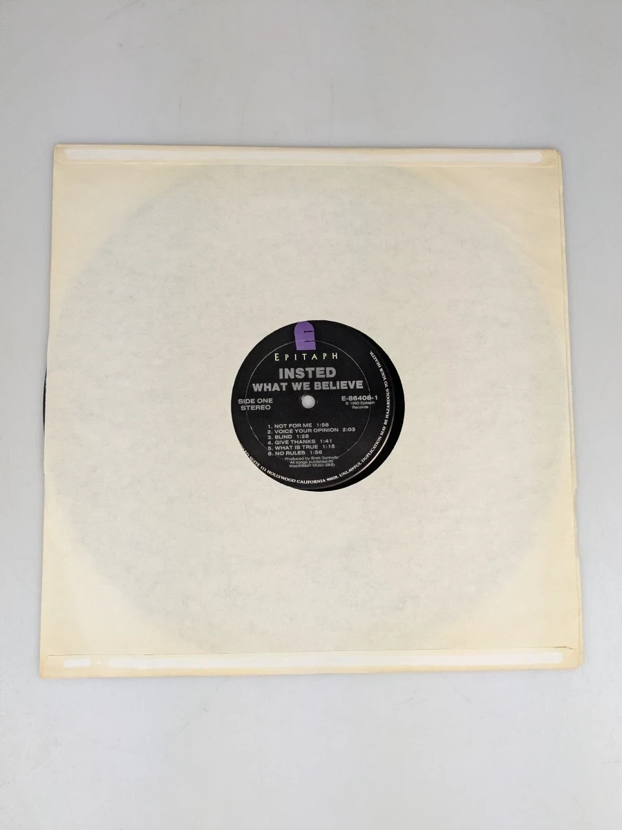 Vinylplaat What We Believe van Insted - foto 3