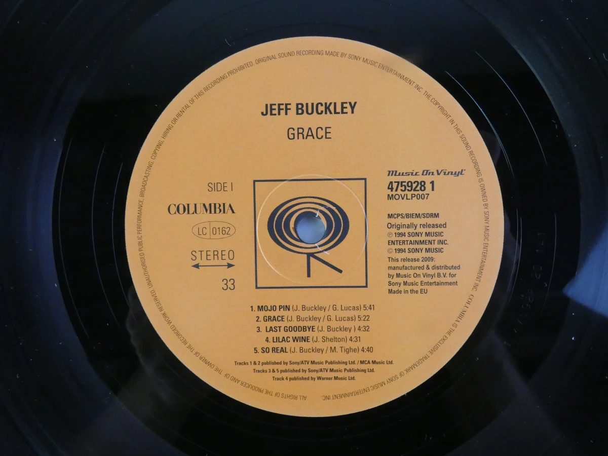 Jeff Buckley LP - Grace - foto 10