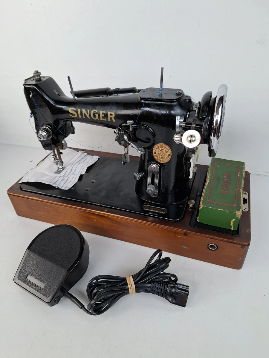 🧵 Prachtige Vintage Singer 201K Naaimachine (1947/1948) – De 'Rolls-Royce' onder de naaimachines - foto 4