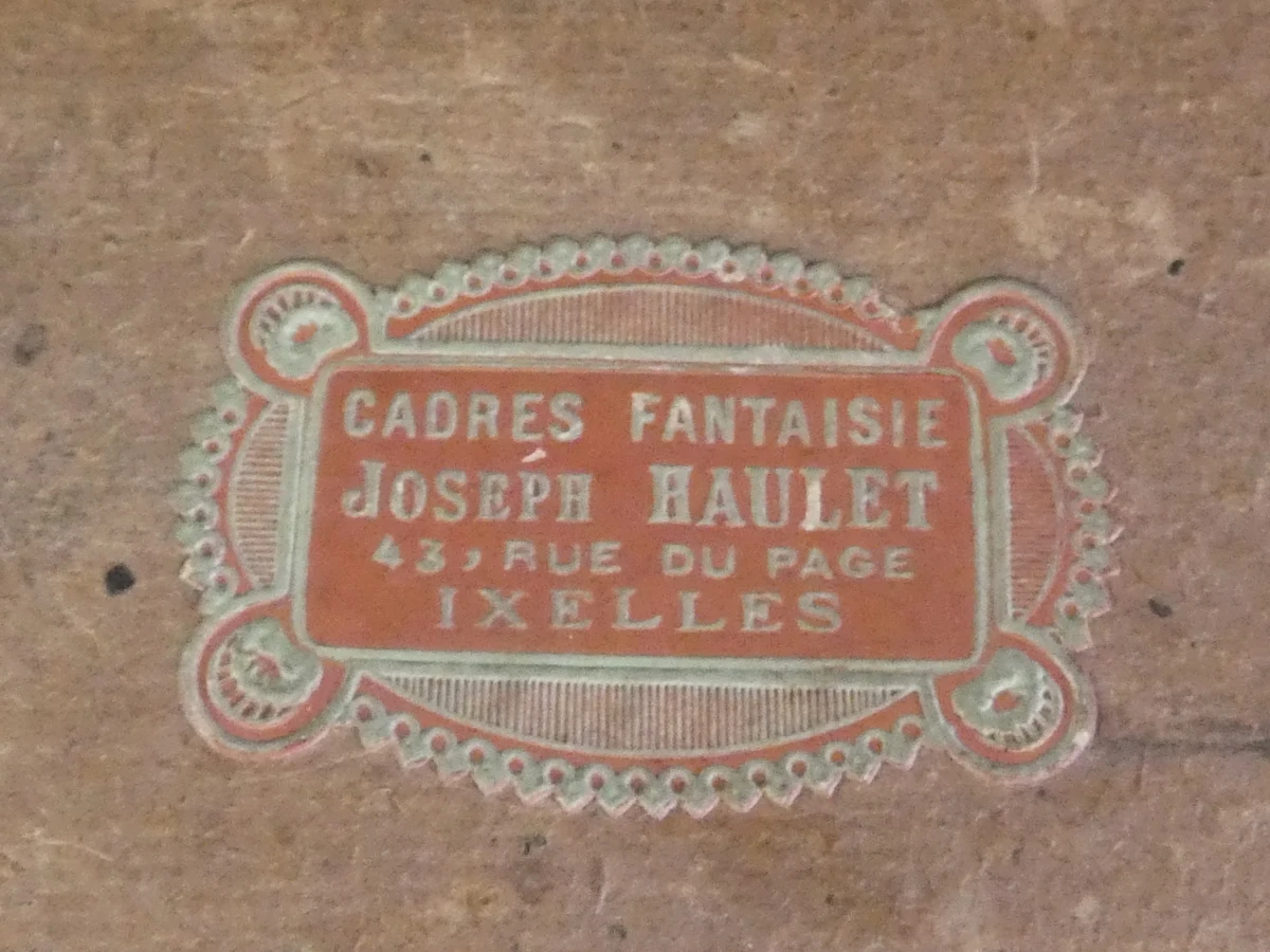 Ingelijste ets 'Dans les Ardennes' - foto 8