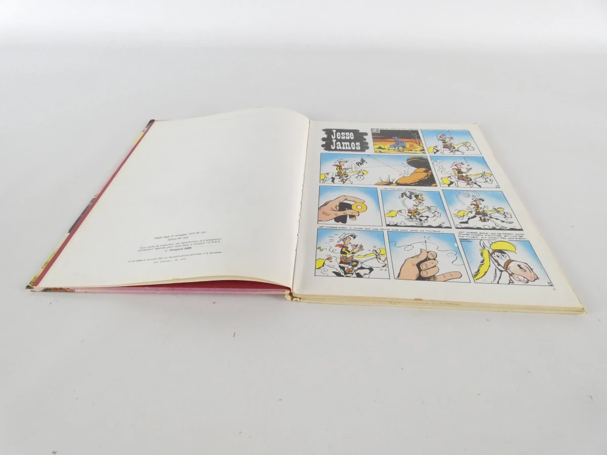 7 Lucky Luke stripboeken (NL & FR) - foto 5