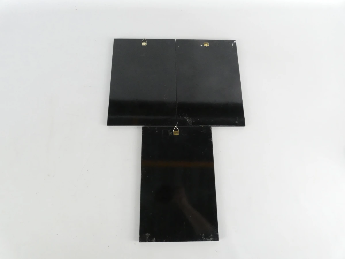 Set van 8 Tintin wandplaten en 1 beeldje - foto 10