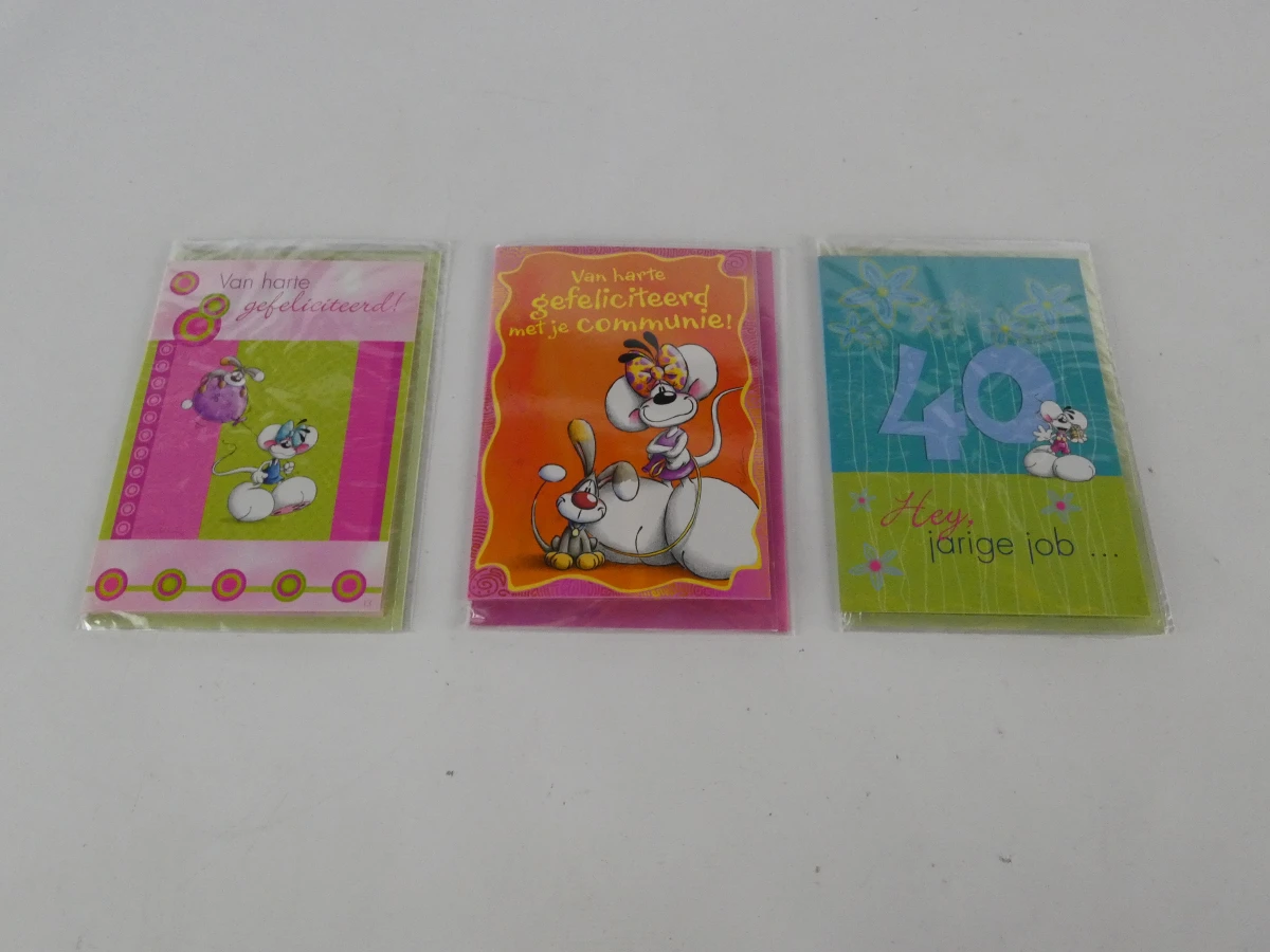 Diddl knuffels, tas en diverse papieren en kaarten set - foto 17