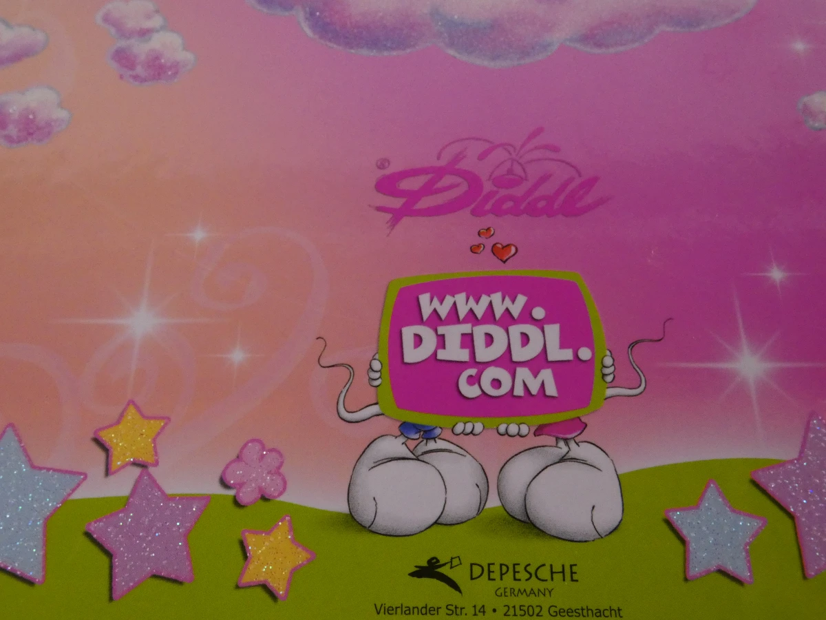 Diddl knuffels, tas en diverse papieren en kaarten set - foto 36