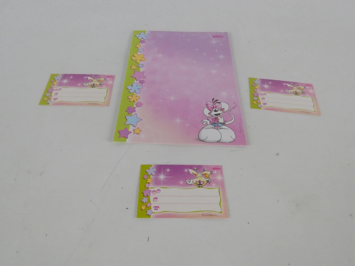 Diddl knuffels, tas en diverse papieren en kaarten set - foto 37