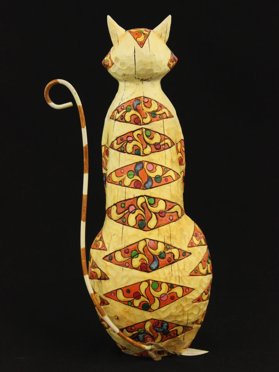 XL Jim Shore Heartwood Creek kattenstandbeeld ‘2004’ - foto 6