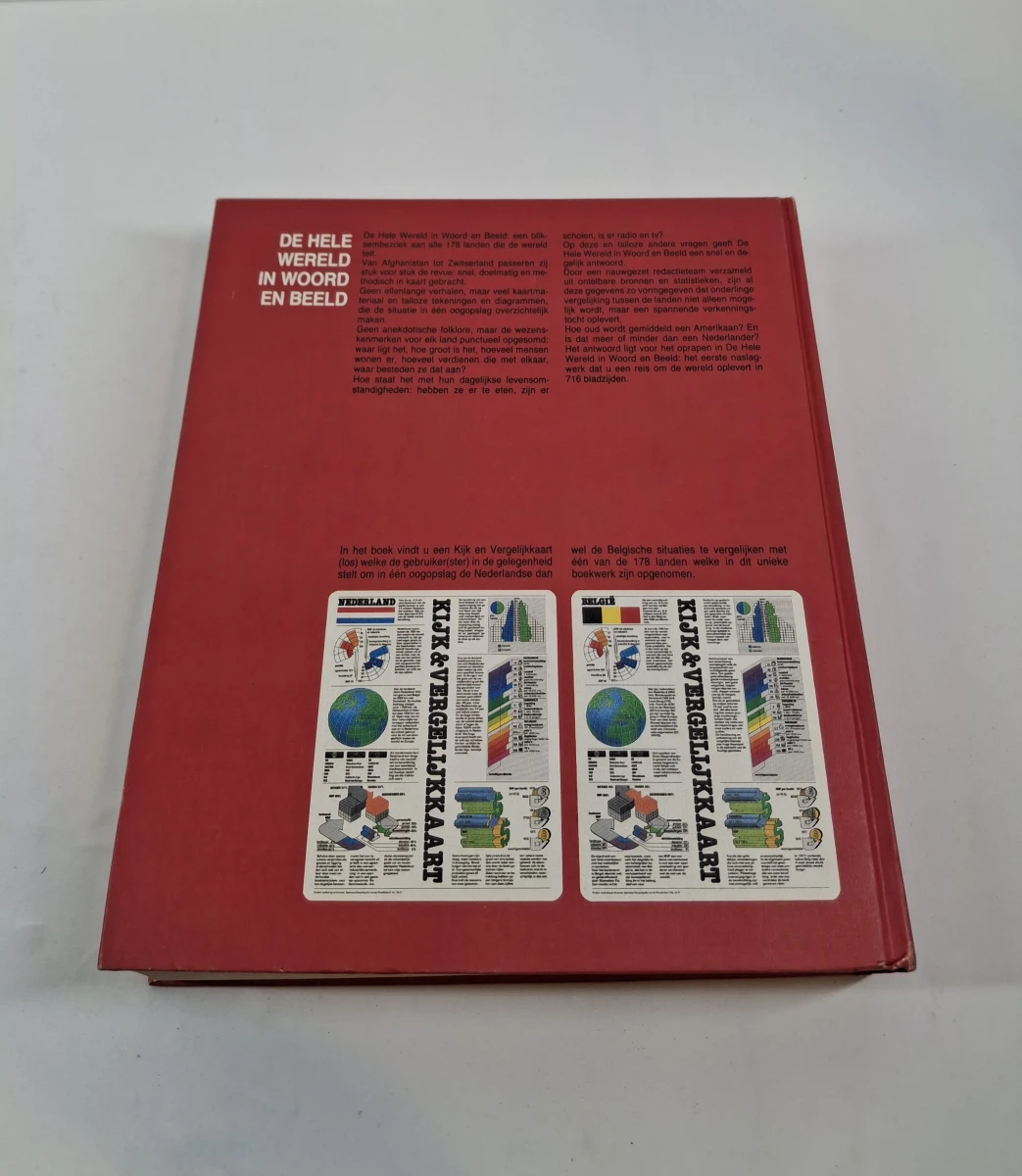 Informatief boek 'De hele wereld in woord en beeld' door T. van der Velde - foto 2