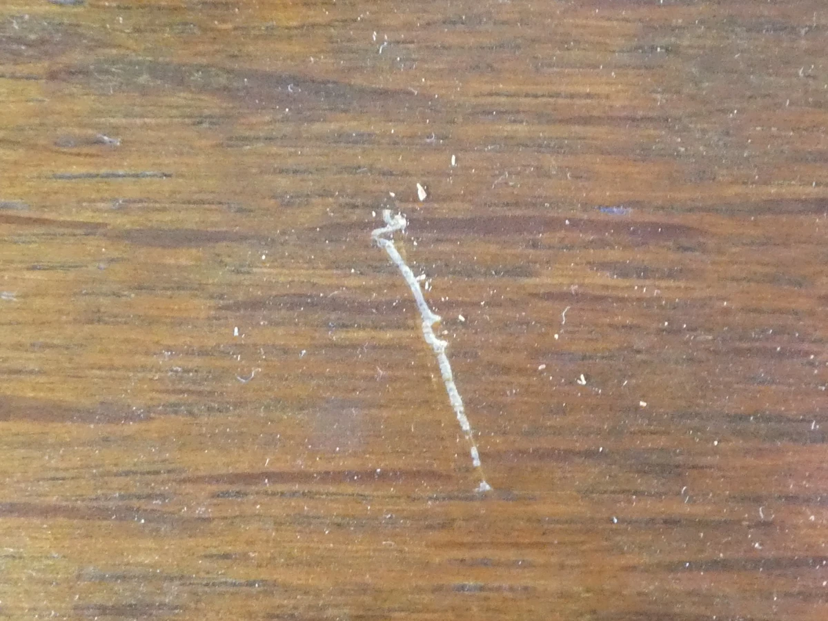 Vintage houten naaikist op poten - foto 10