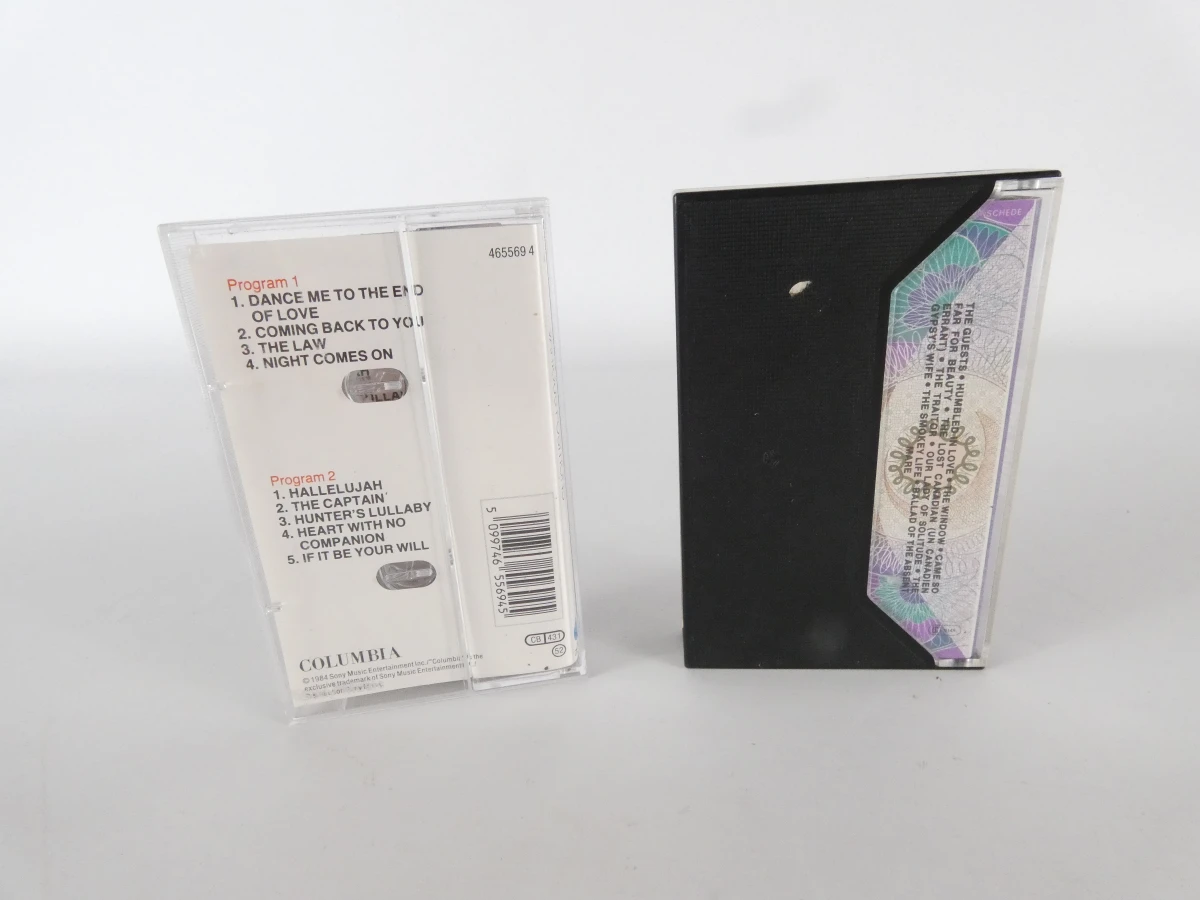 Leonard Cohen cassettebandjes(Various Positions & Recent Songs) - foto 2