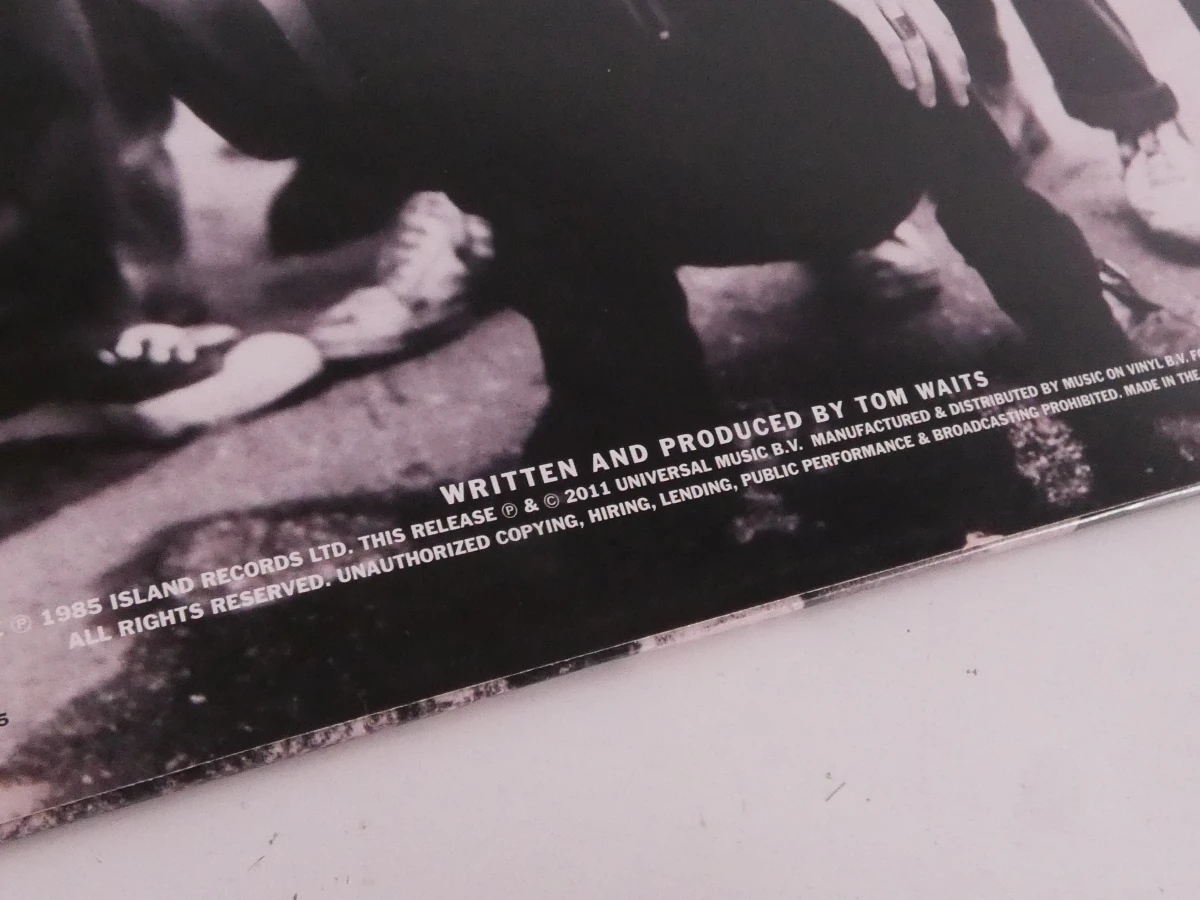 Vinylplaat Tom Waits – Rain Dogs – originele albumhoes - foto 9