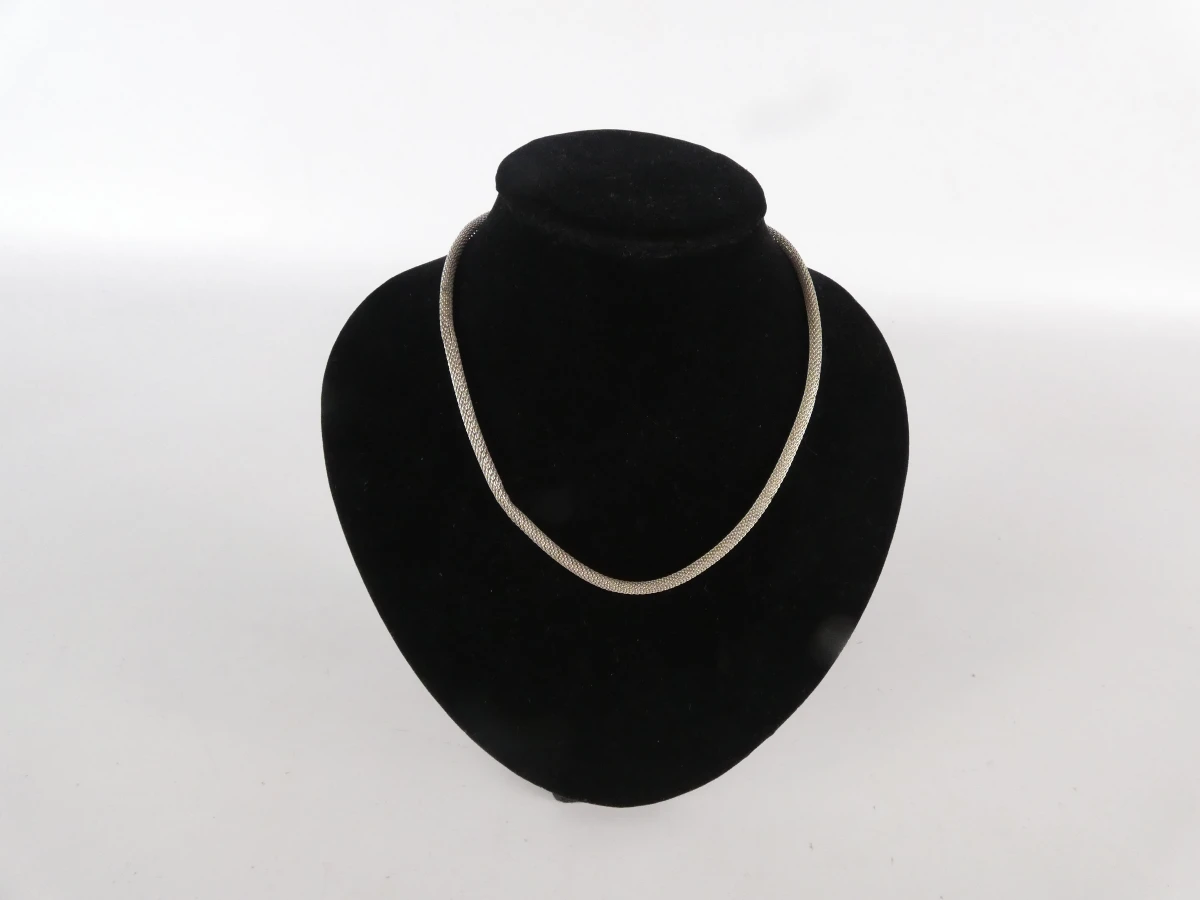 Zilveren ketting 925 met gevlochten design - foto 3