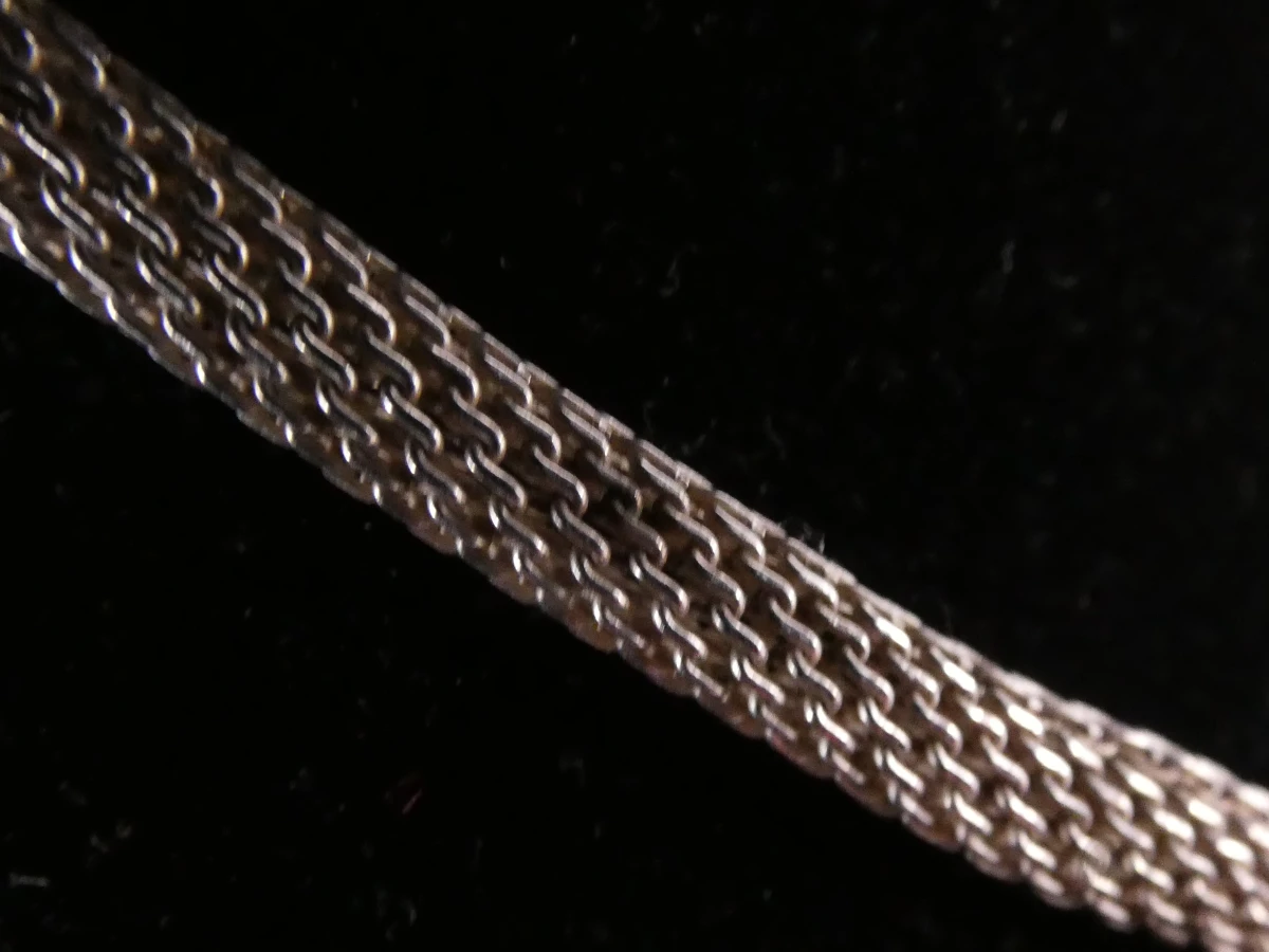 Zilveren ketting 925 met gevlochten design - foto 7