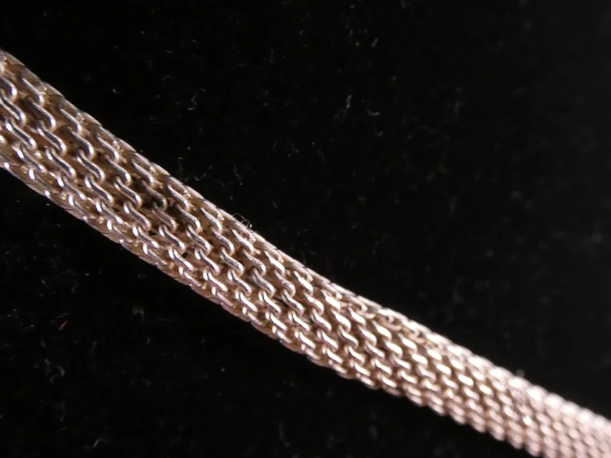 Zilveren ketting 925 met gevlochten design - foto 8