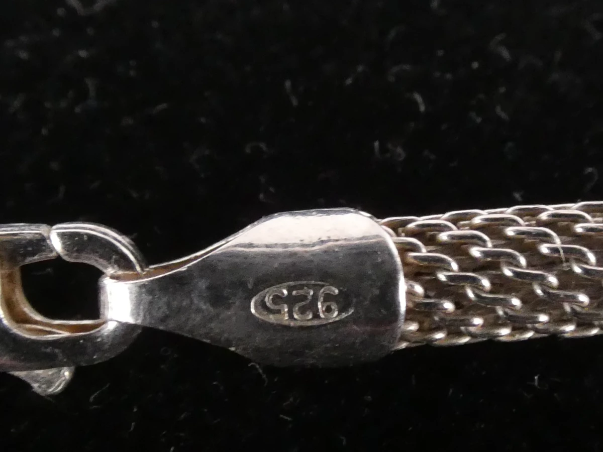 Zilveren ketting 925 met gevlochten design - foto 10