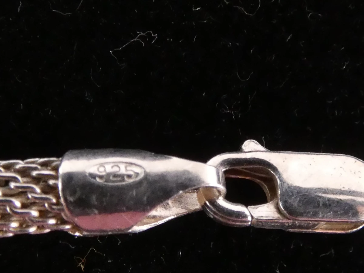 Zilveren ketting 925 met gevlochten design - foto 11