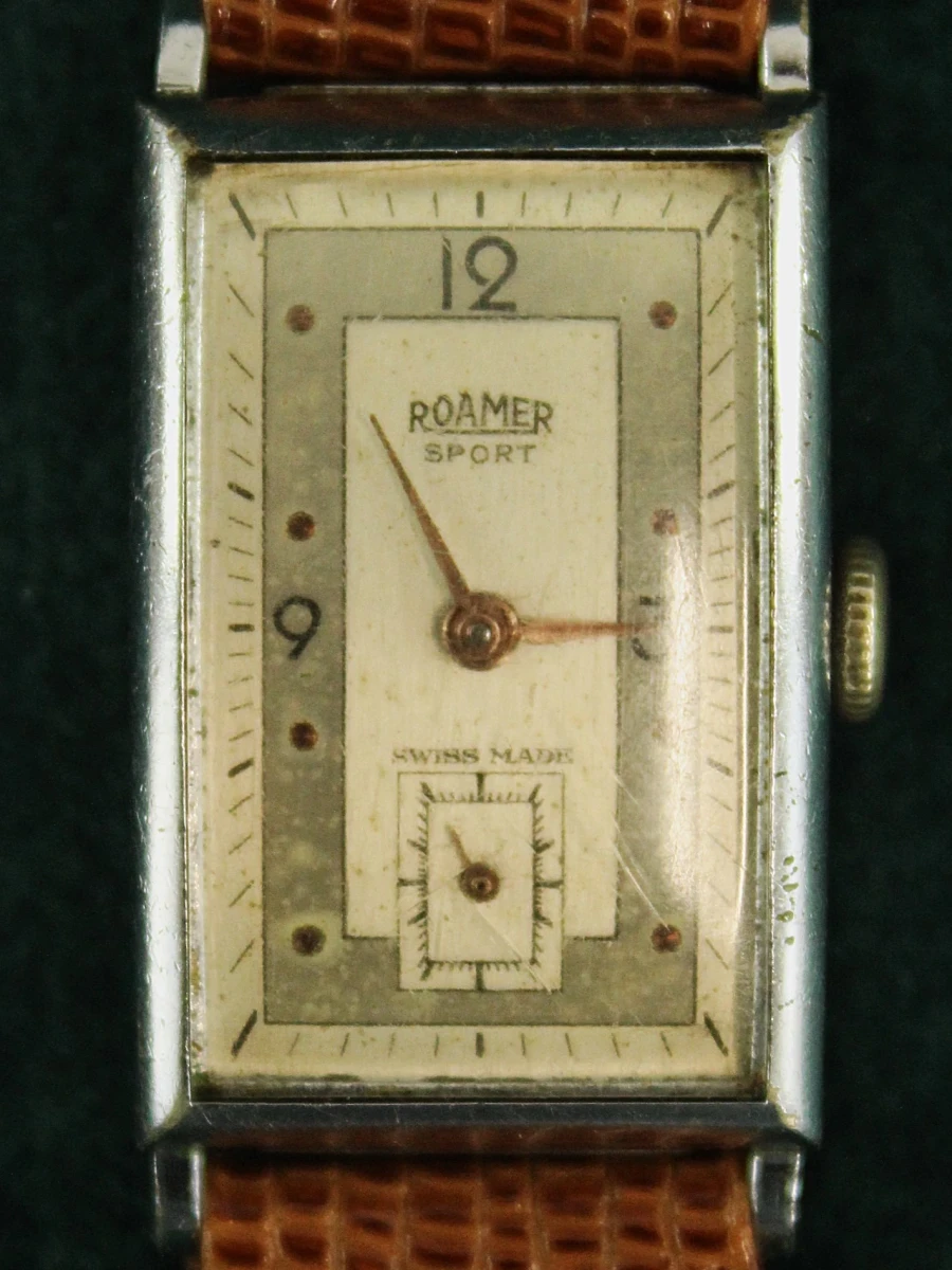Roamer Sport herenpolshorloge, Zwitsers, ca. jaren 1940–1950 - foto 6