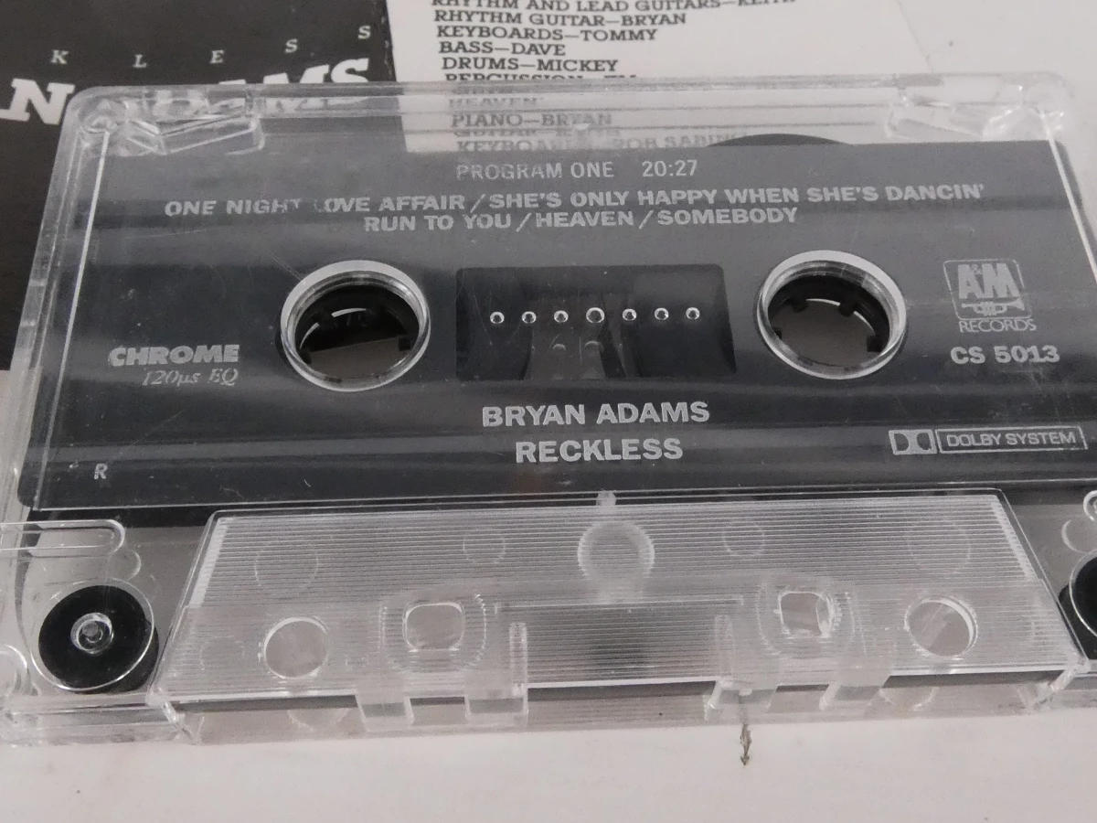 Twee originele vintage cassettebandjes - Bryan Adams - foto 5