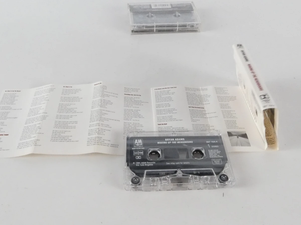 Twee originele vintage cassettebandjes - Bryan Adams - foto 9