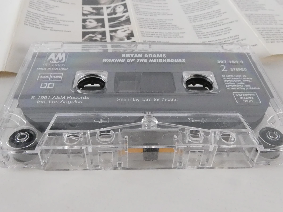 Twee originele vintage cassettebandjes - Bryan Adams - foto 12