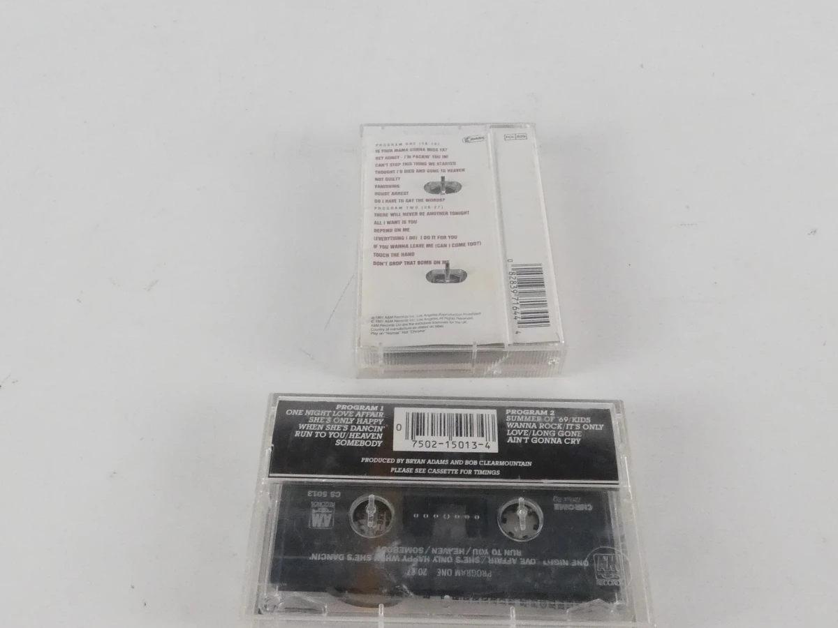 Twee originele vintage cassettebandjes - Bryan Adams - foto 14