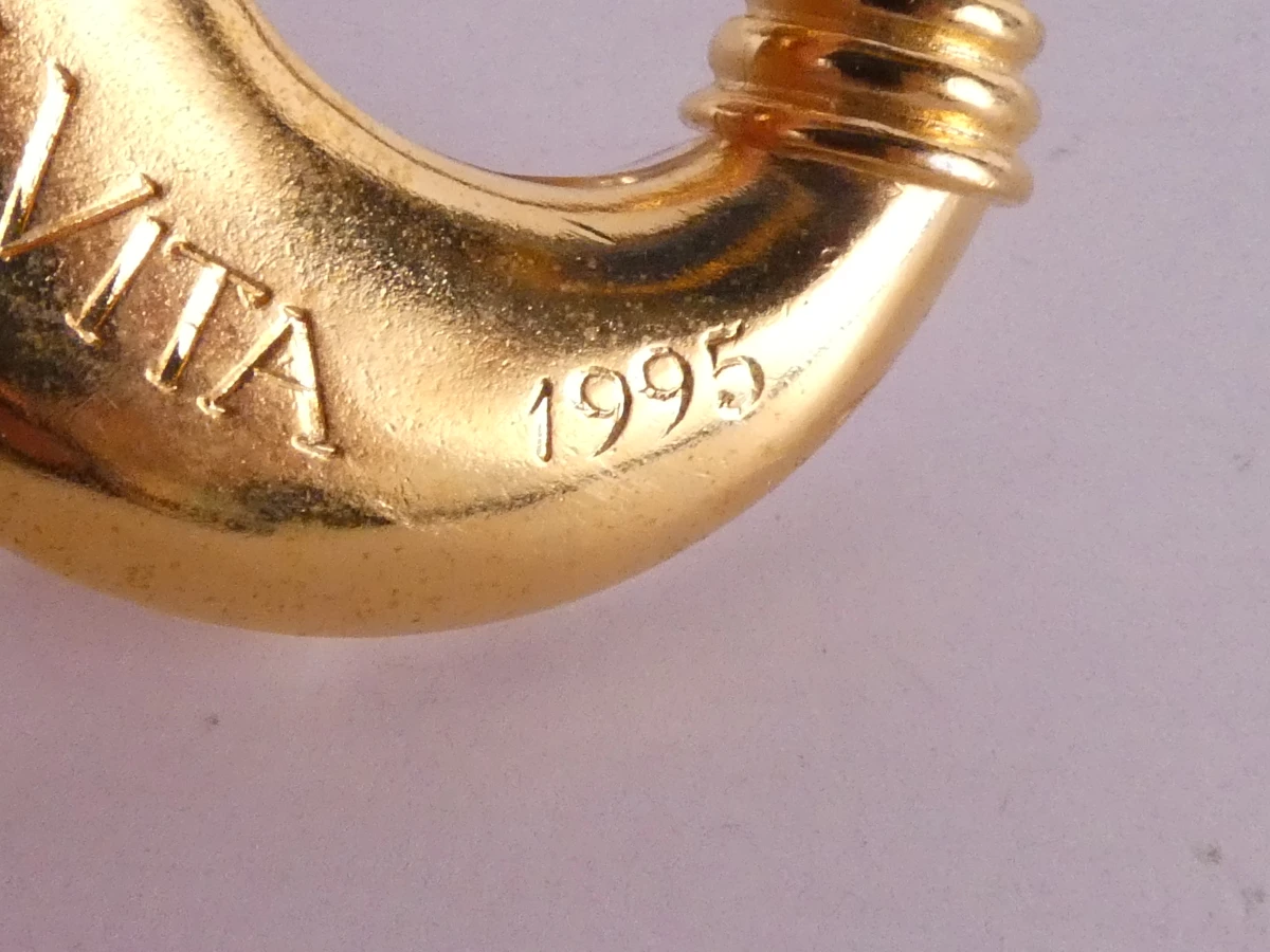 Christian Dior: Vintage oorbellen en Dolce Vita broche - foto 15