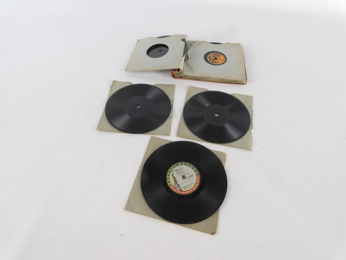 Verzameling oude 5½ inch singles – Little Wonder Records & Emerson Record – Shellac - foto 2