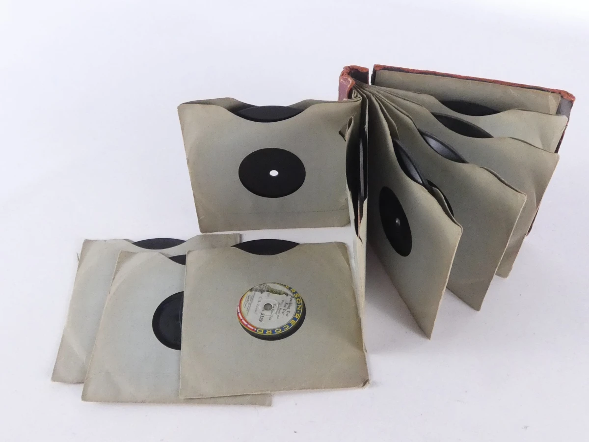 Verzameling oude 5½ inch singles – Little Wonder Records & Emerson Record – Shellac - foto 10