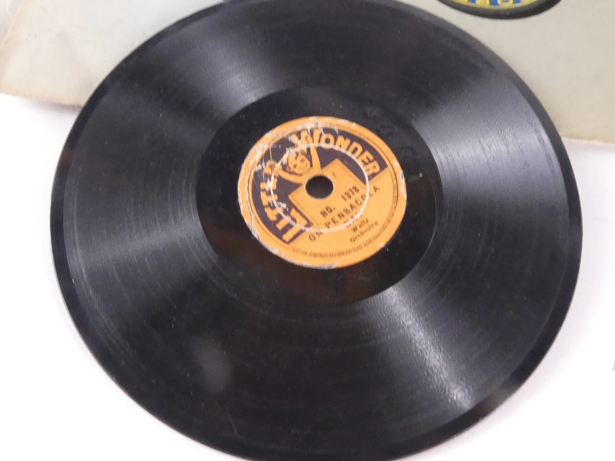 Verzameling oude 5½ inch singles – Little Wonder Records & Emerson Record – Shellac - foto 13