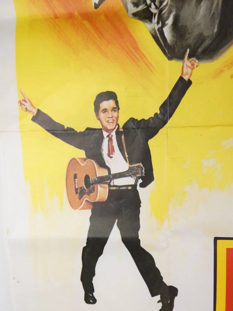Vintage filmposter King Creole Elvis Presley - foto 2