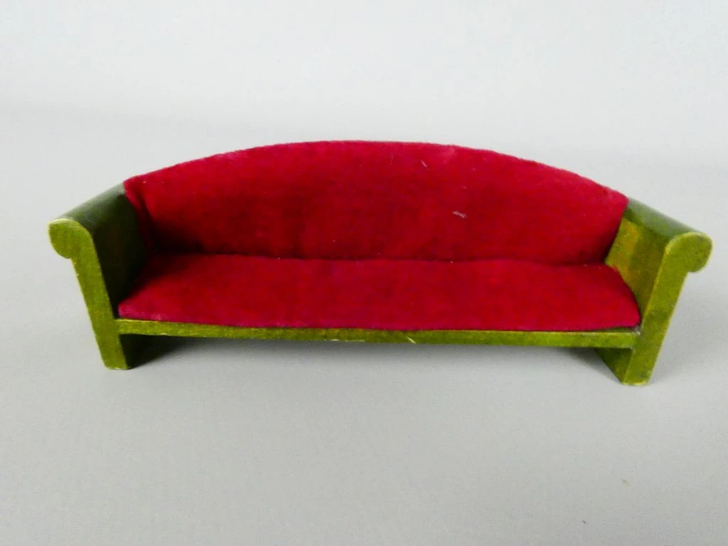 Set houten poppenhuismeubels in diverse stijlen - foto 8