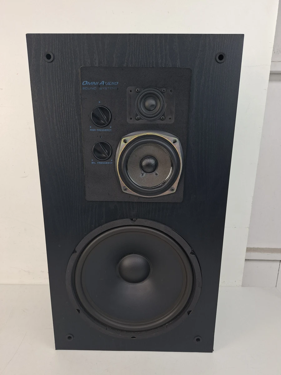 🎵 Krachtige Omni Audio Sound Systems 3-Weg Vloerluidsprekers – Vintage Hifi met Handmatige Equalizers - foto 7