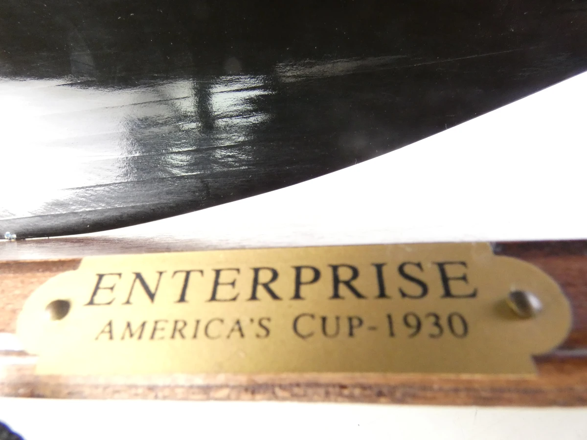 Modelzeilboot Enterprise America's Cup 1930 - foto 8
