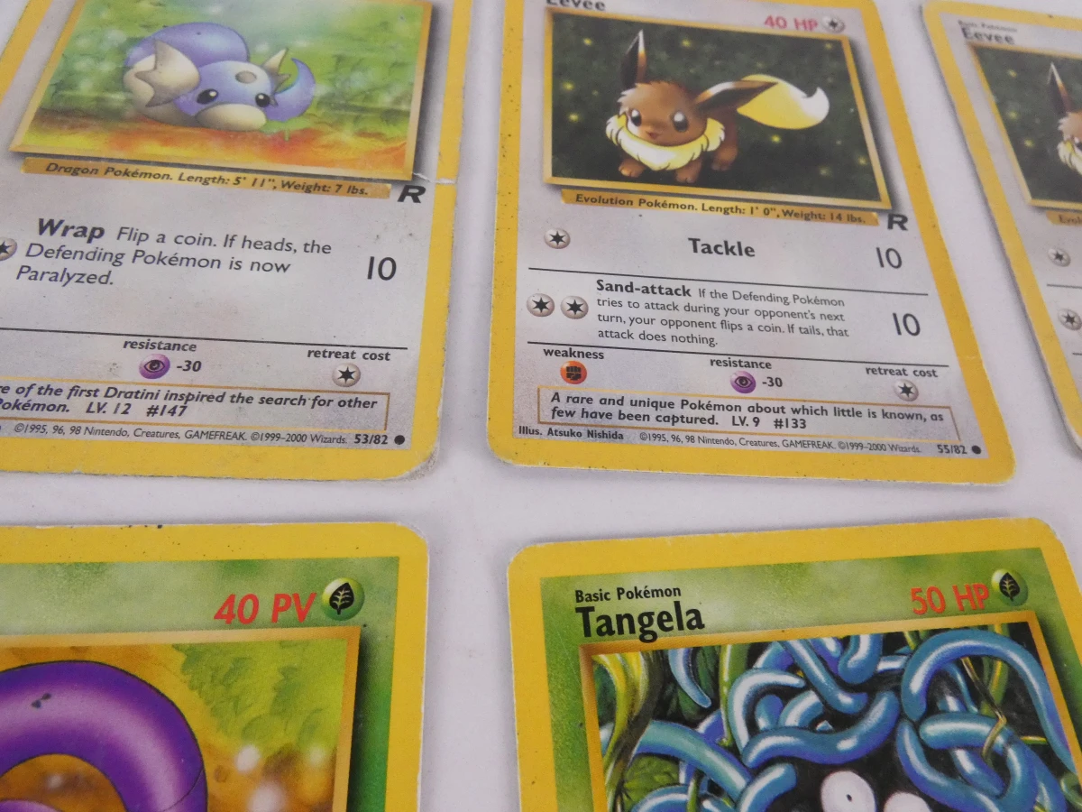 Set van 140 vintage Pokémon kaarten - eerste reeksen - foto 3