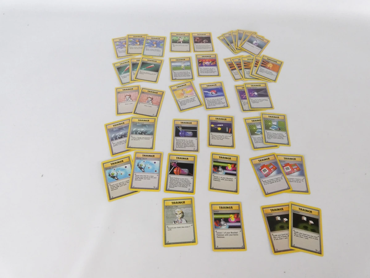 Set van 140 vintage Pokémon kaarten - eerste reeksen - foto 11