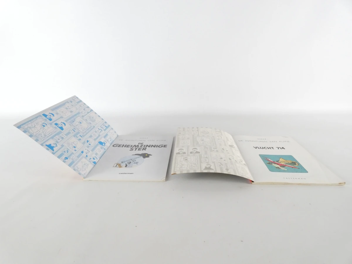 Tintin stripboeken en tijdschrift set - foto 24