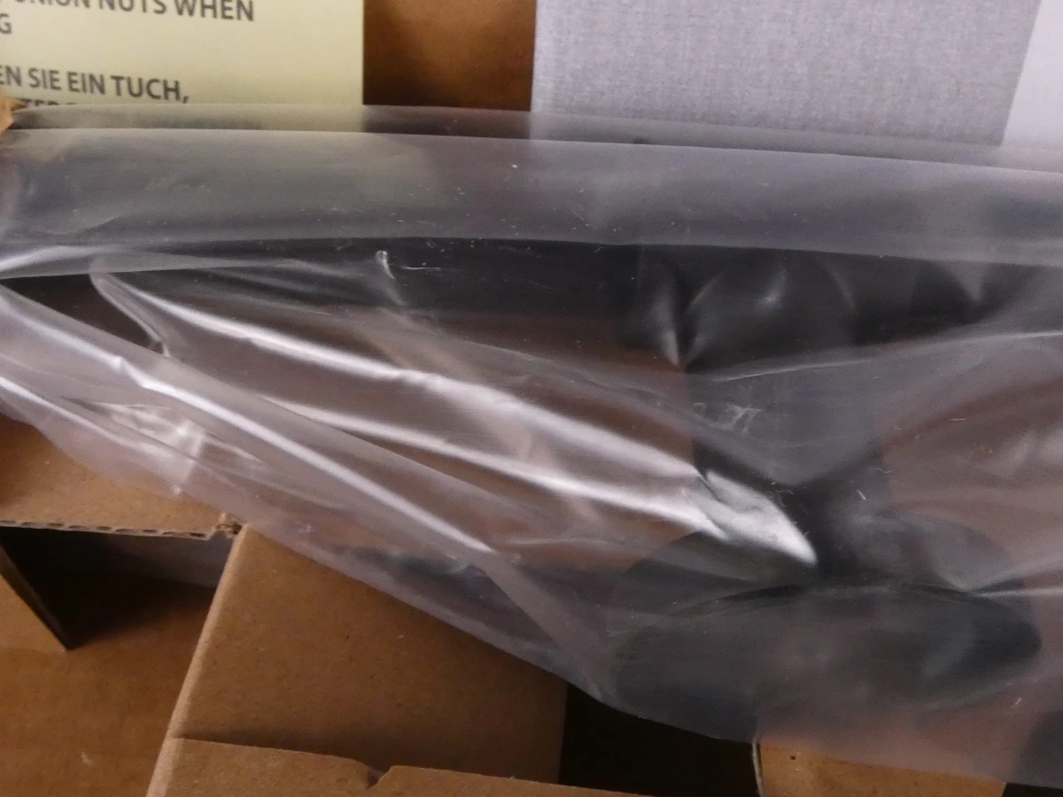 Huber RD C8401D40 Thermostatische regendoucheset - Mat zwart - In doos - Nieuw - foto 14