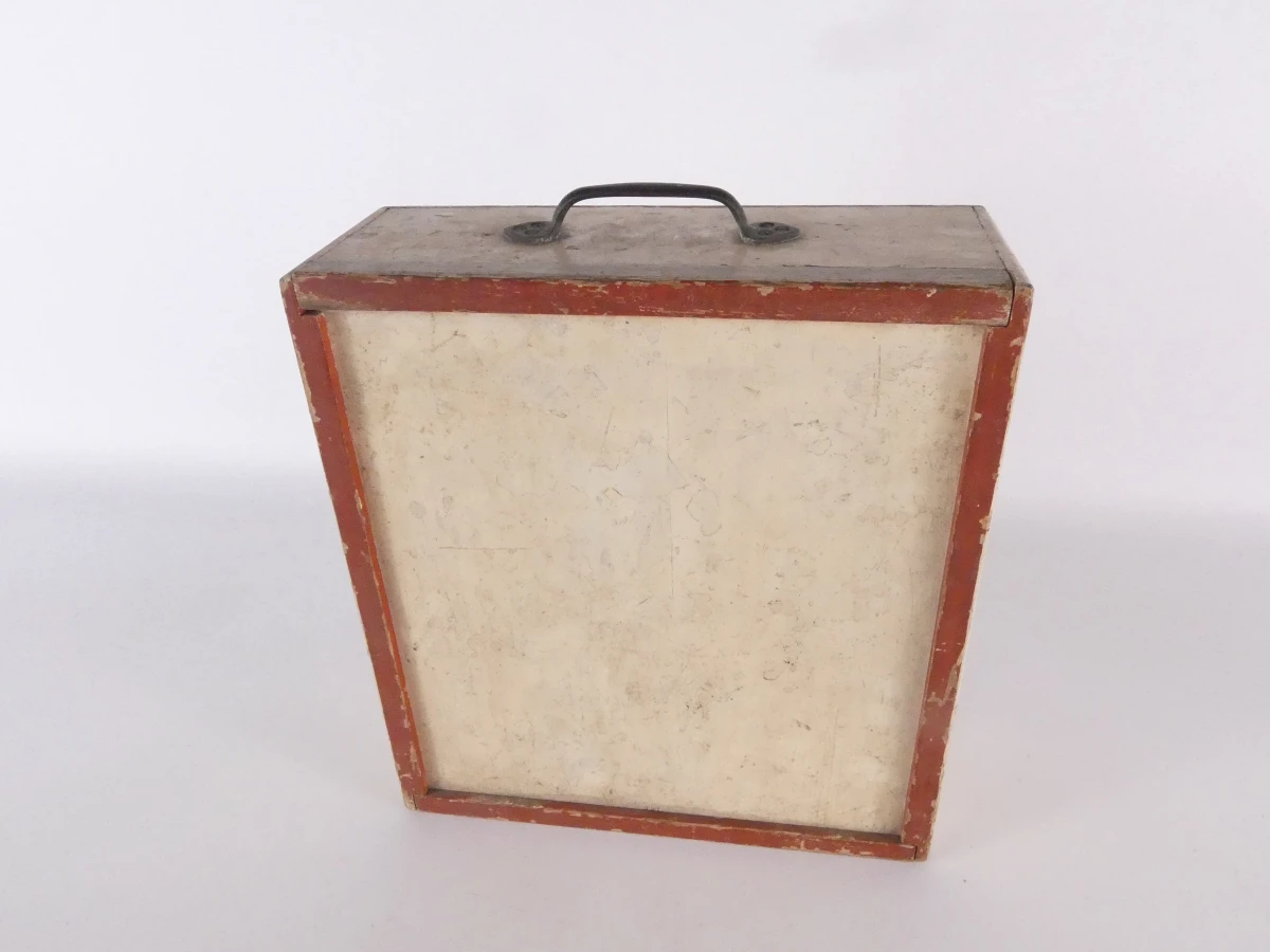Vintage Junghans timer in houten koffer - foto 14