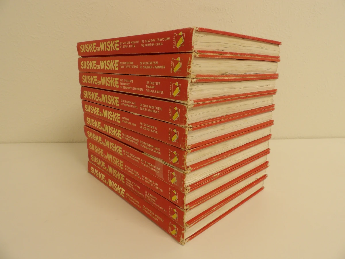 Verzameling Suske en Wiske collectieboeken (2) – kavel bij De Kringwinkel, Leopoldsburg