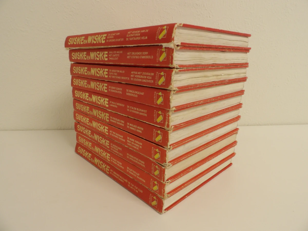 Verzameling Suske en Wiske collectieboeken (3) – kavel bij De Kringwinkel, Leopoldsburg