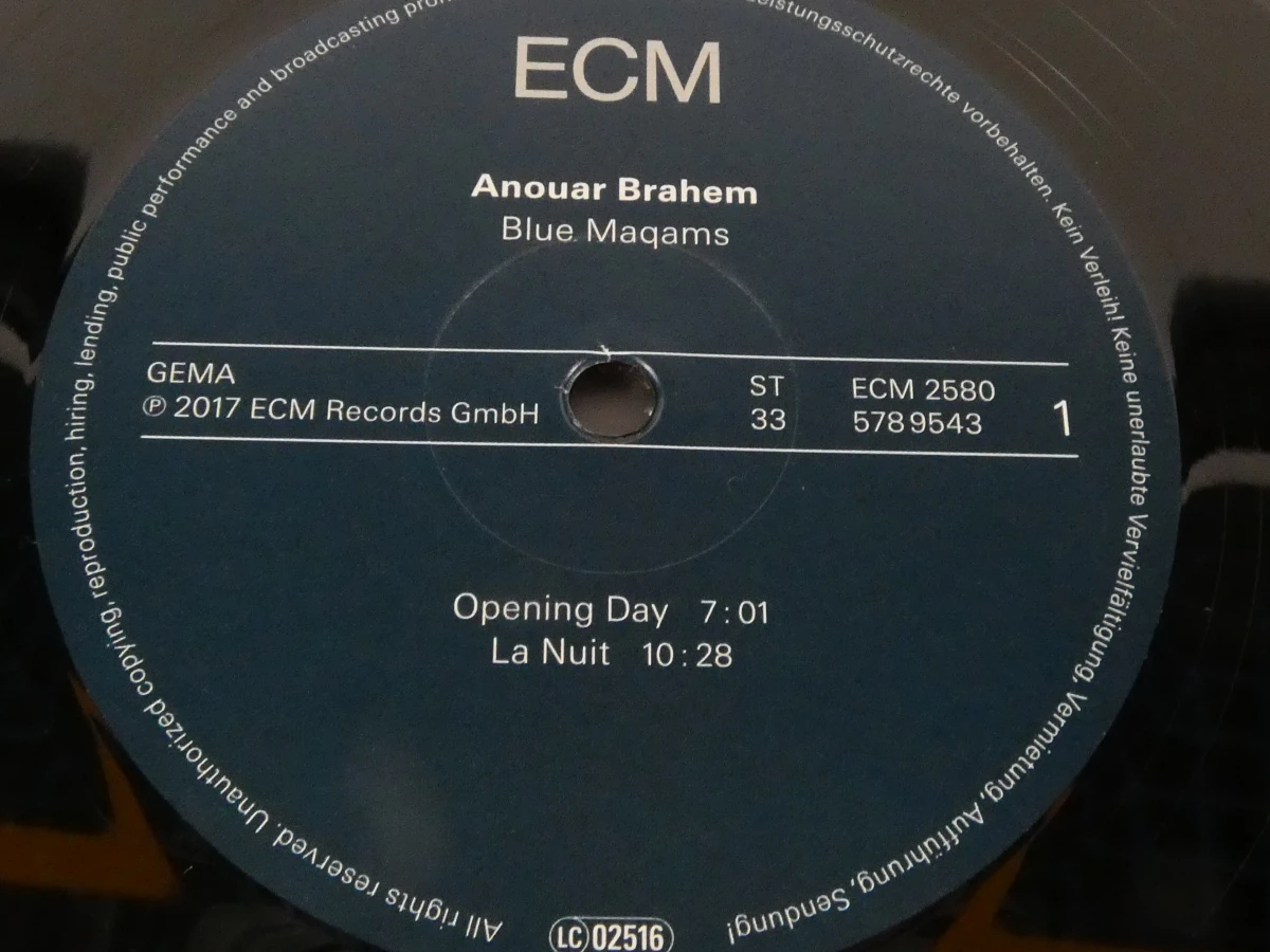 2-Vinyl LP - Blue Maqams - Anouar Brahem&Dave Holland - foto 6