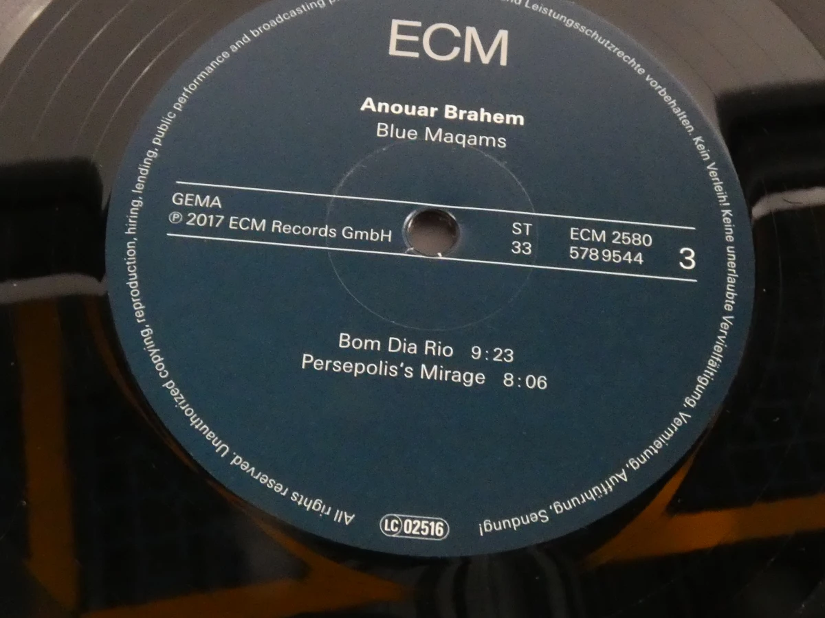 2-Vinyl LP - Blue Maqams - Anouar Brahem&Dave Holland - foto 8