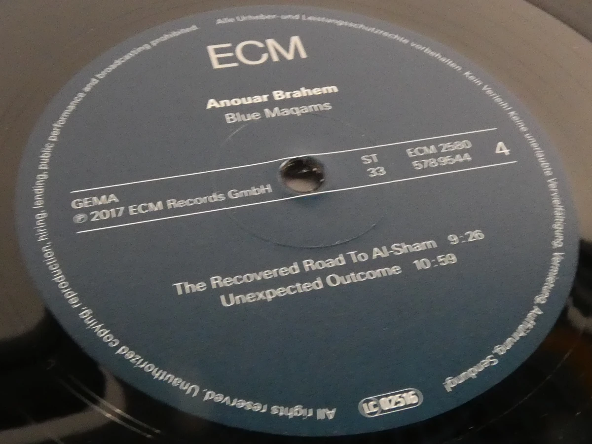 2-Vinyl LP - Blue Maqams - Anouar Brahem&Dave Holland - foto 11
