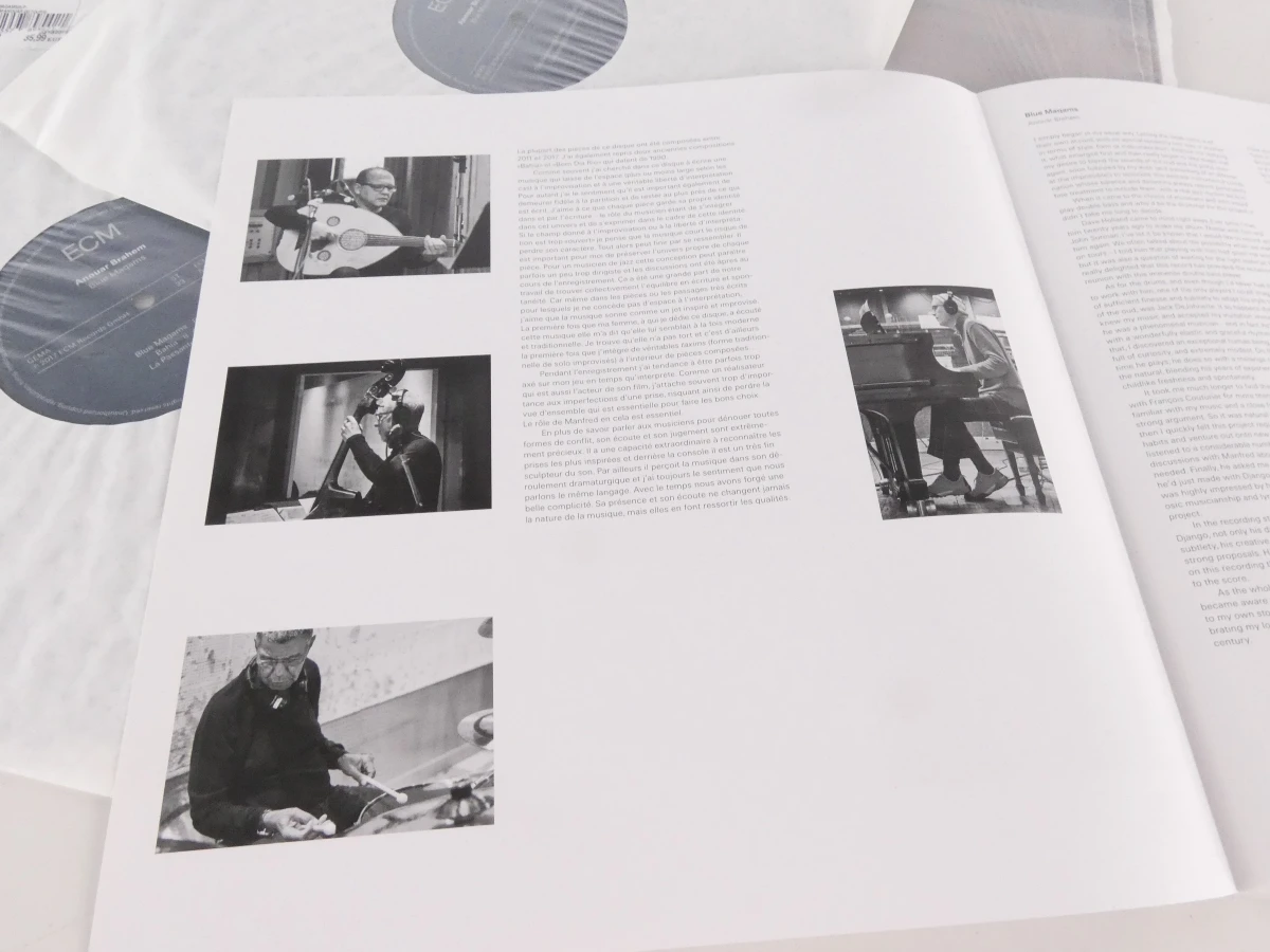 2-Vinyl LP - Blue Maqams - Anouar Brahem&Dave Holland - foto 15