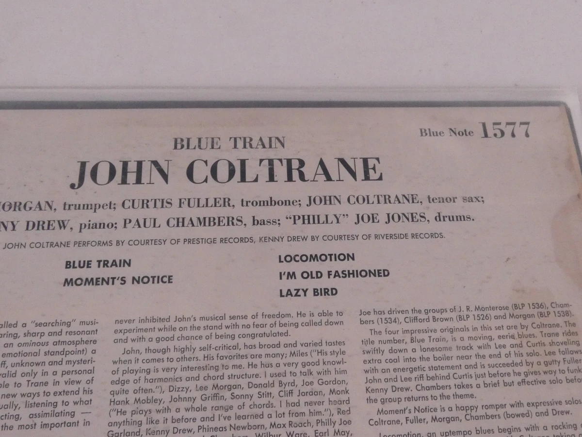 John Coltrane - Blue Train vinylplaat - foto 3