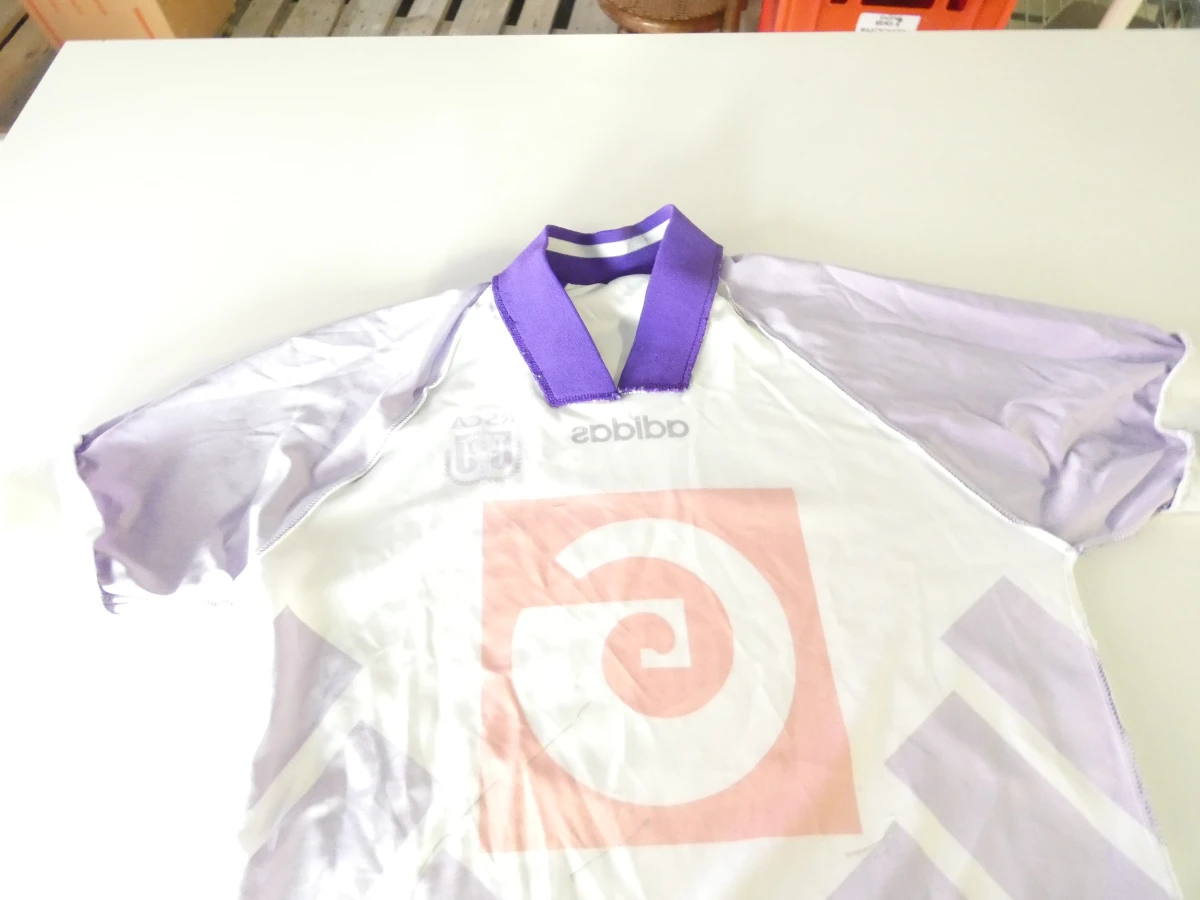 RSCA voetbalshirt Adidas wit-paars maat L - foto 11