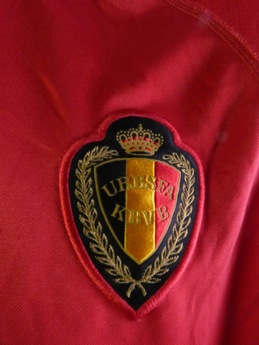 België, thuisshirt, voetbalshirt uit 2000 - Maat: L - foto 4