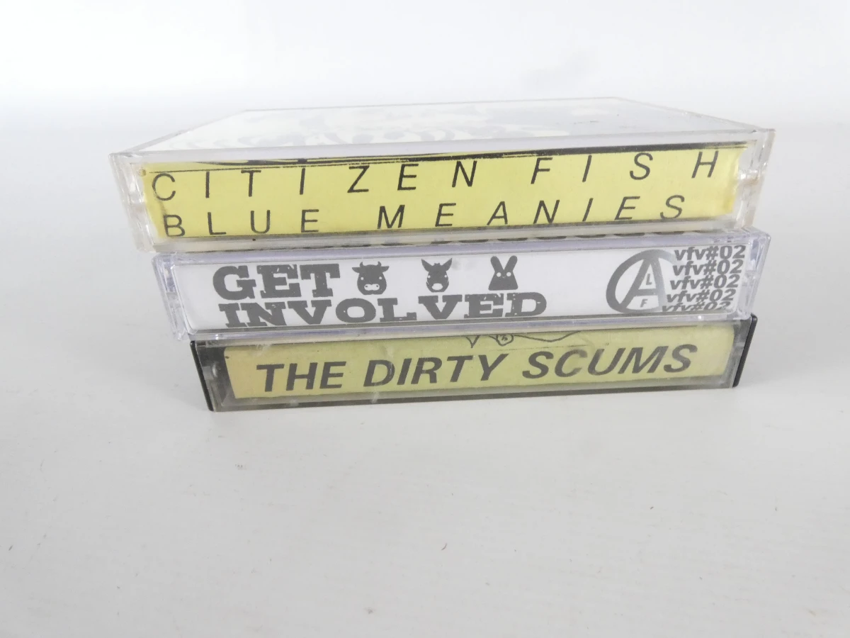 Set van 3 punk- en hardcore-audiocassettes - foto 2