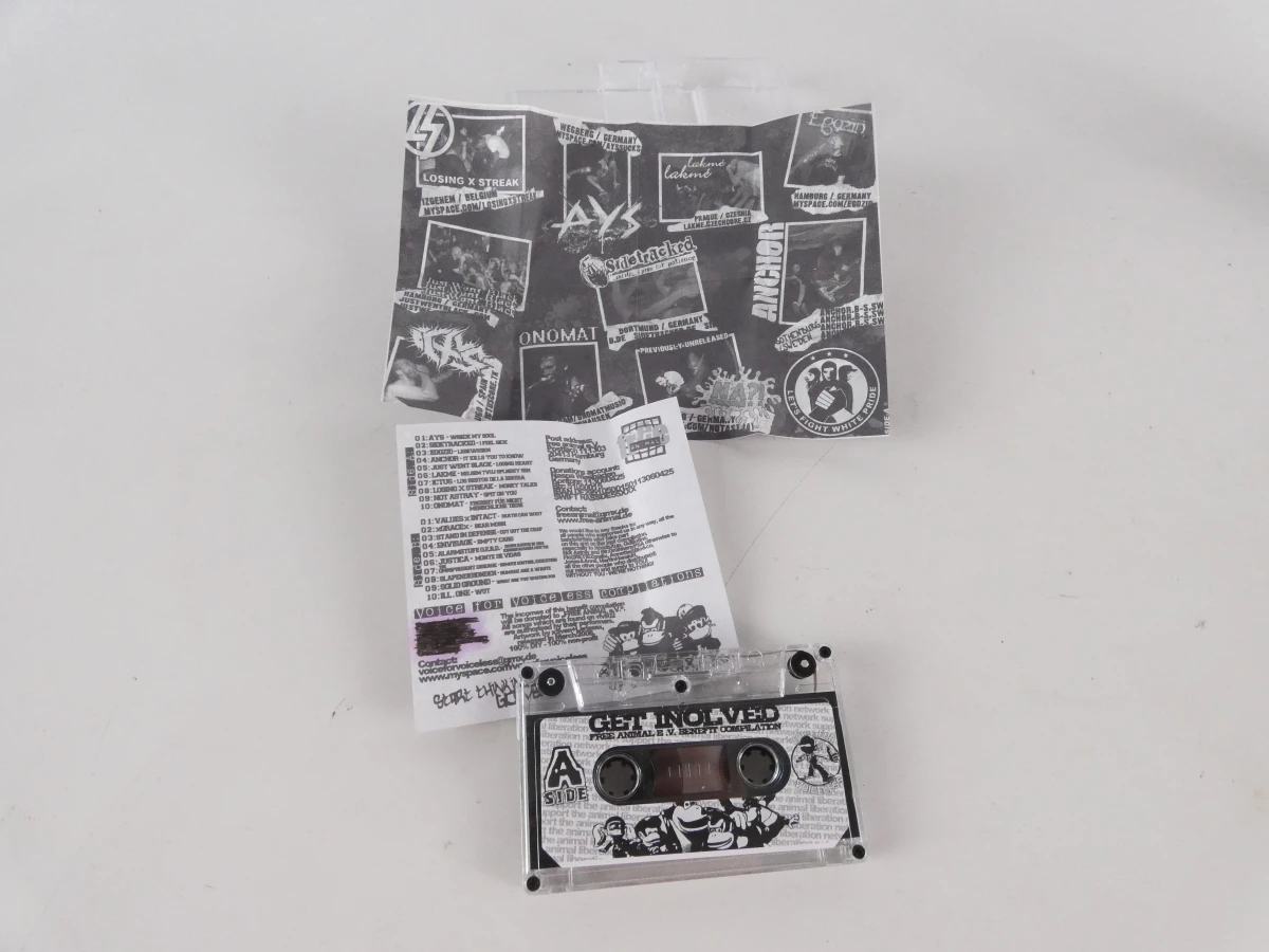 Set van 3 punk- en hardcore-audiocassettes - foto 7