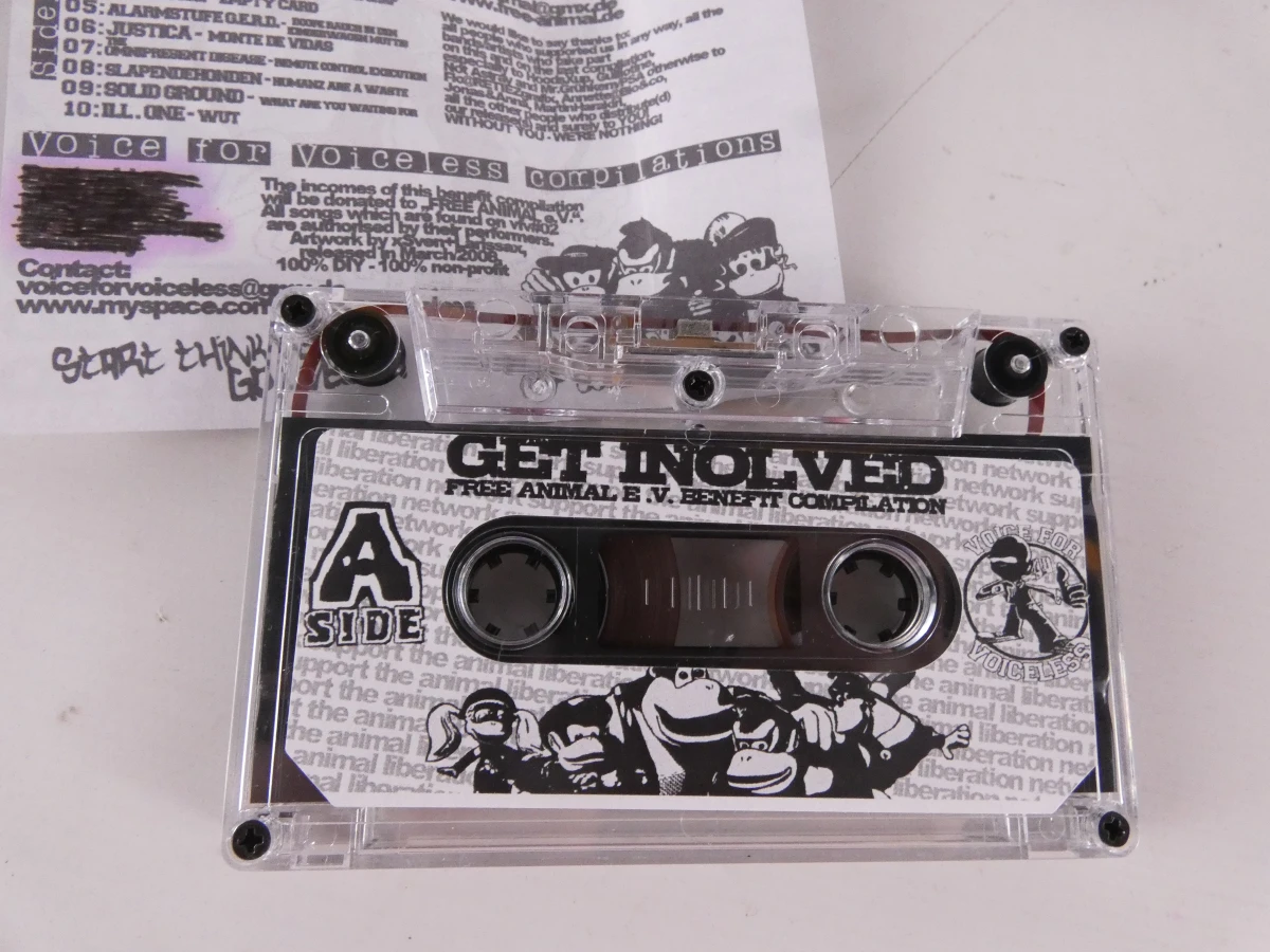 Set van 3 punk- en hardcore-audiocassettes - foto 8