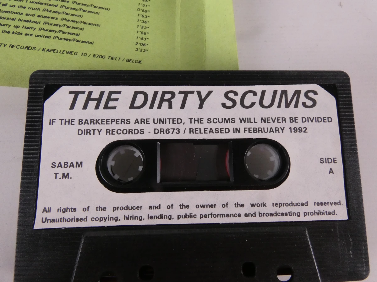 Set van 3 punk- en hardcore-audiocassettes - foto 12